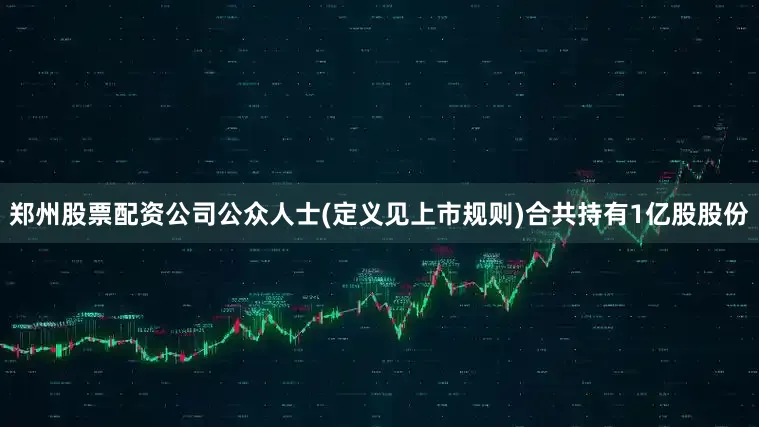 郑州股票配资公司公众人士(定义见上市规则)合共持有1亿股股份